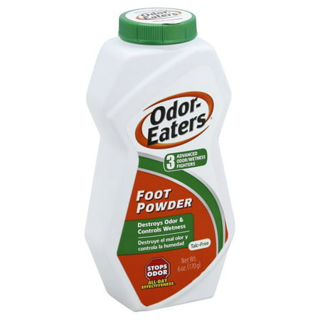 Odor Eaters 6oz Foot Powder, For Odor & Wetness (Best Cure For Foot Odor)