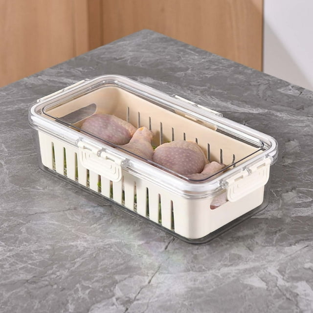 Boreal Craft Glass Food Prep Containers with Lids Spoon Set Snack Trays Divided Serving Tray With Lid And Handle Snackle Charcuterie Container For Portable Snack Platters Clear Organizer For Candy