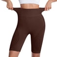 thumbnail image 5 of Breezora Women's High Waisted Yoga Shorts Seamless Scrunch Lifting Tummy Control Compression Fit Workout Running Bottoms, 5 of 5