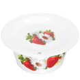 thumbnail image 1 of Enamel Basin With Lid Retro Enamel Soup Bowl Multi-functional Enamel Basin Vintage Enamelware, 1 of 6
