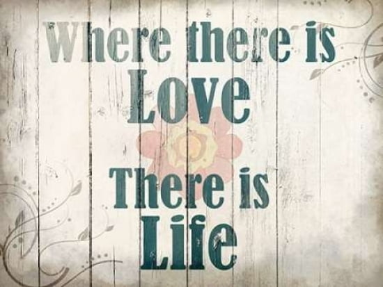 Where there is love poster