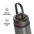 thumbnail image 3 of Botella de hidratación ALTA SERIES BY THERMOS con boquilla, 24 onzas, color negro café, 3 of 3