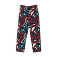 thumbnail image 4 of Xecao Geometric Elements Men's Straight Lounge Pajama Pants: The Ultimate in Comfortable Sleepwear, 4 of 9