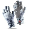thumbnail image 1 of Fingerless Fishing Gloves Ice Silk Anti-slip Breathable Sun Protection Gloves, 1 of 8