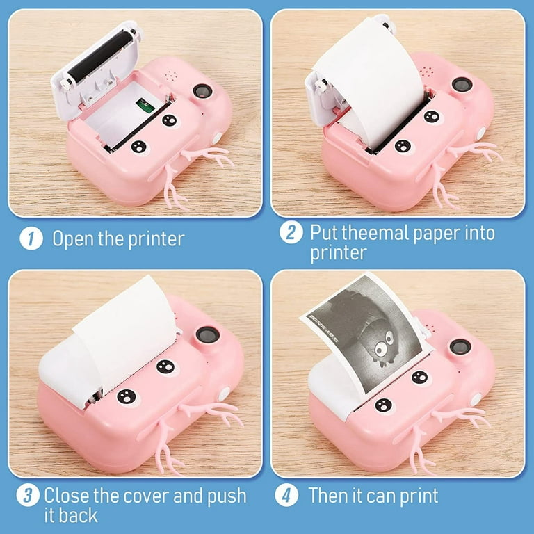 3 Rolls 57x30mm Thermal Printing Paper Pocket Printer Child Camera