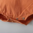 thumbnail image 2 of Aayomet Baby Bodysuit Girl Fall Baby Romper Boys Baby Bodysuit Solid 2-Pack Unisex Onsies Cotton Boy Girl Undershirt Outfit 0-24 Months,Orange 18-24 Months, 2 of 4