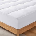 thumbnail image 2 of Puredown PCM Technology Cooling Cover 100% Polyester Mattress Topper, White, Twin Size, 2 of 5