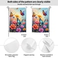 thumbnail image 2 of Colorful Butterfly Dragonfly Floral Graden Flag 12.5x18 Inch Double Sided Flowers Welcome Garden Yard House Flags 1 Flag, 2 of 5