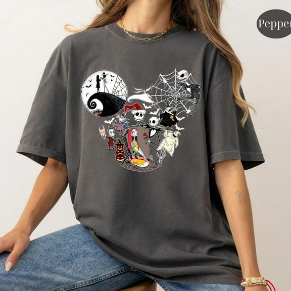 Nightmare Before Holiday Shirt, Disney Costume Party Shirt, Jack Skellington Sally Zero Shirt, Spooky Season Shirt, S-5Xl Shirt