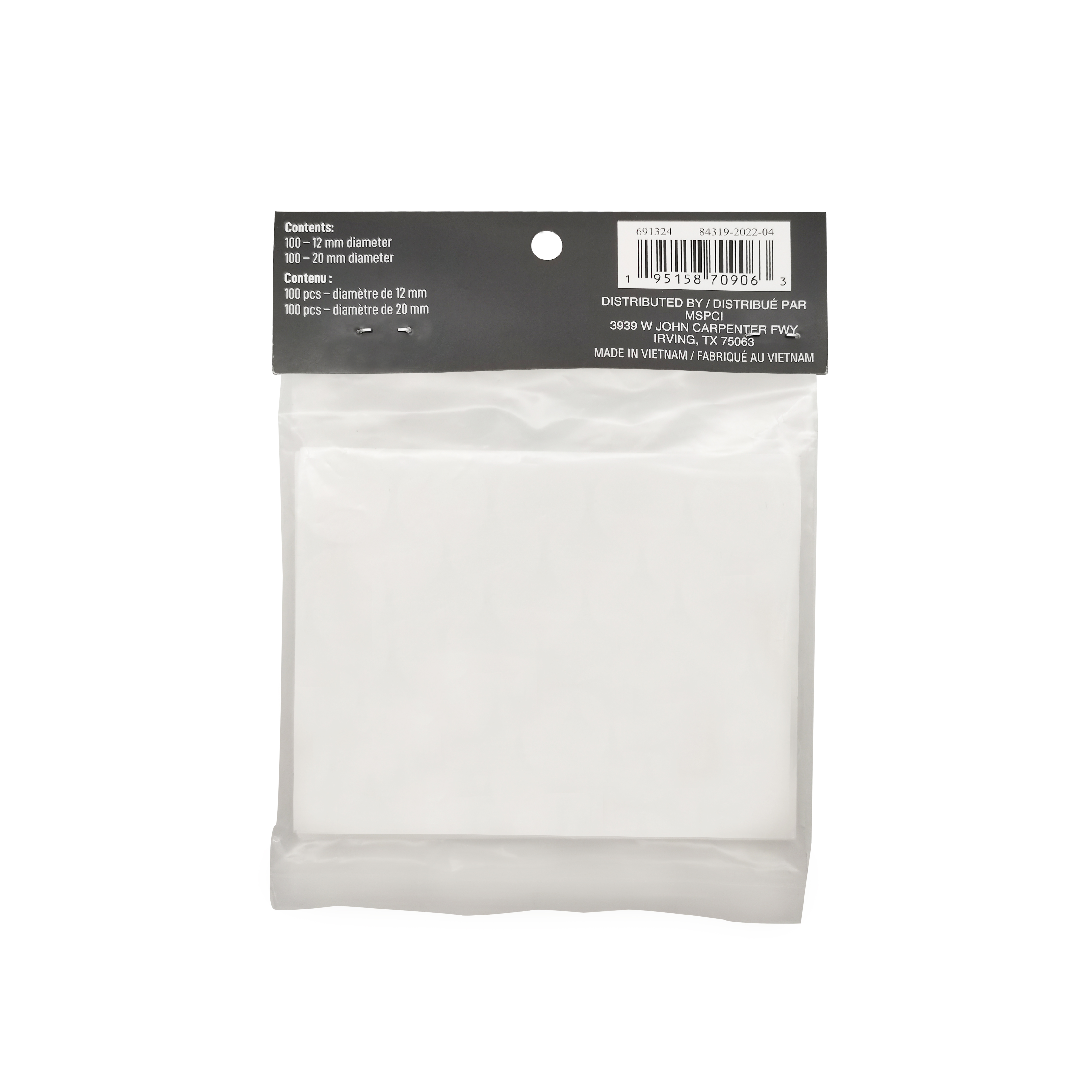Candle Wick Stickers by Make Market – Adhesive Dots in 12mm & 20mm Sizes for DIY Candle Making - 200ct Per Pack - 12 Pack