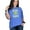 Flo Blue, variant on Amazing Vintage Golf Ball Whacker Guy, Flo Blue Comfort Colors T-Shirt, Medium