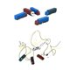 thumbnail image 1 of Juego de 10 Accesorios de Estacionamiento en La Calle Modelo de Coches Pintados con Luz Escala 1: 200 Z Macarena Aparcamiento Scenery Street Disposición, 1 of 8