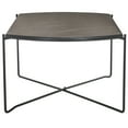 thumbnail image 5 of SAFAVIEH Vickie Glam Wood Coffee Table, Dark Sandstone/Black, 5 of 10