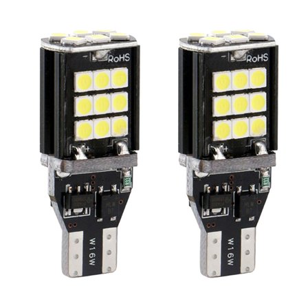 2x -3030-24SMD s Car Bulbs 6500K Bright LED Light Bulbs DC 12V For Interior Lighting Backlights