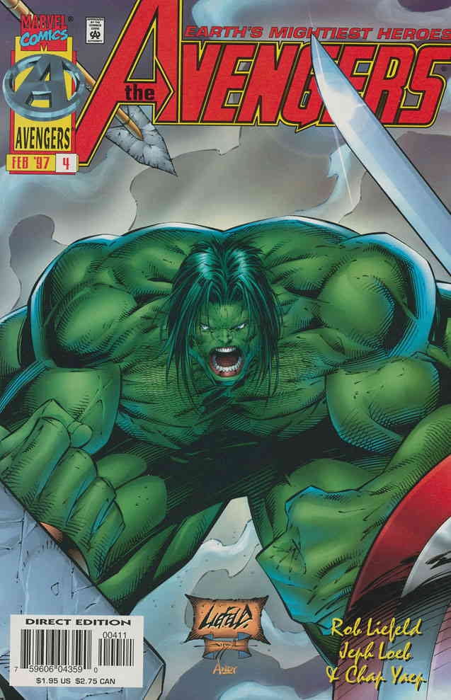 Cover of Avengers #4