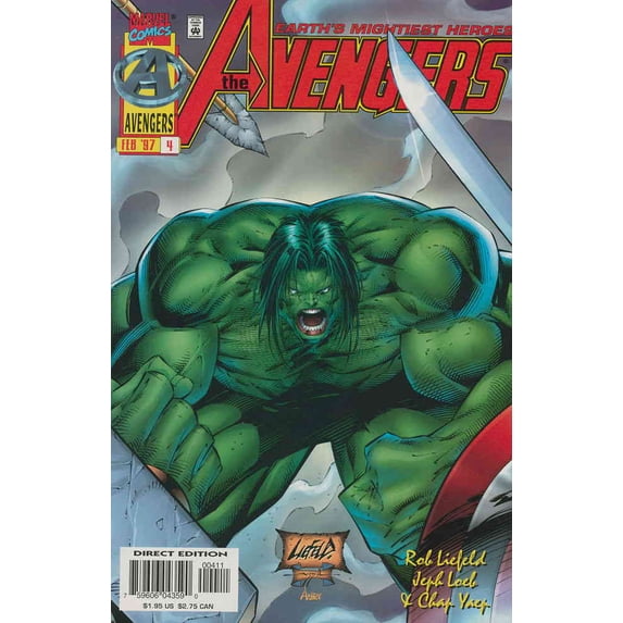 Avengers (Vol. 2) #4 VF ; Marvel Comic Book