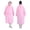 Pink, variant on Waterproof Raincoat for Adults, Lightweight PVC Rain Jacket with Hood, Packable for Hiking Travel Rainwear, Sleeve Length 30.3 Inches