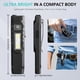 thumbnail image 3 of Linterna de Diseño Manos Libres con Clip, Batería de Polímero de 1000mAh, Opciones de Color /Blanco, Tres Modos de Luz con Iluminación Lateral, 3 of 10