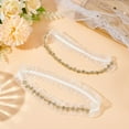 thumbnail image 7 of 2Pcs Bride Wedding Garter White Lace Garter, 7 of 7