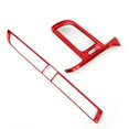 thumbnail image 4 of Marco de Panel de salida de aire Central embellecedor de ventilación de A/C del lado izquierdo del tablero rojo apto para Toyota Camry 2018-2020, 4 of 8