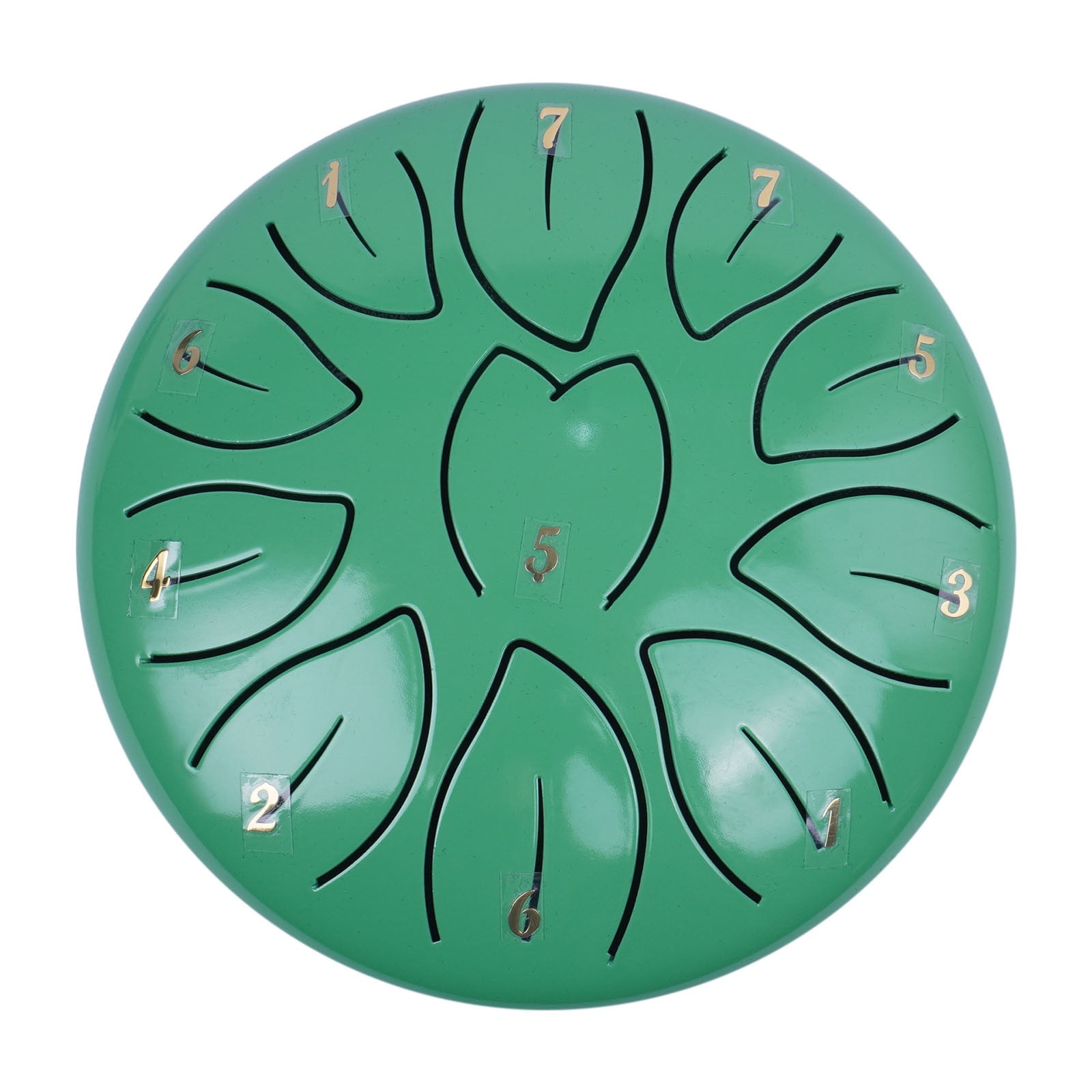 6Inch 11 Note Rain Drum, Outdoor Steel Tongue Drum, Children's Handpan Sonodrum, Glockenspiel Instrument, Soothing Rhythms, Portable, for Yoga Performances Relaxation