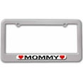 thumbnail image 1 of Mommy Love with Hearts License Plate Tag Frame, Multiple Colors, 1 of 1