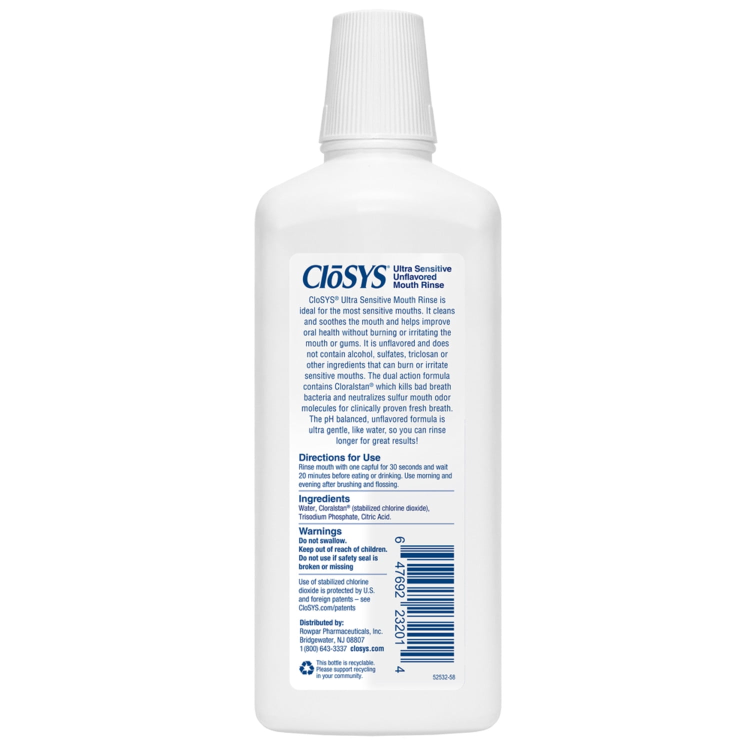 CloSYS Ultra Sensitive Mouthwash - Thumbnail 5