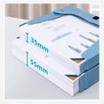 thumbnail image 4 of A4 File Archive Box 35mm Large Capacity Contract Folder Office Supplies Data Storage Box, 4 of 8
