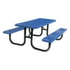 Ultra Play Supervisors Rectangle Picnic Table with Attached Seats