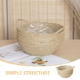thumbnail image 5 of Tineasur Vintage Light Grey Woven Storage Basket with Dual Handles for Home Organization, Storage, and Decorative Use, 5 of 8