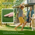 thumbnail image 7 of 6 FT x 8 FT Artificial Grass Rug - 0.4" Faux Turf Lawn with Drainage Holes | Indoor Outdoor Use for Patio Garden Balcony, 7 of 7