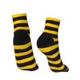 thumbnail image 4 of Bingfone Bee Stripe Design Patterned Men'S Women'S Casual Cotton Socks, 4 of 9