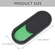 thumbnail image 2 of WEUVEB 2Ud Giratorio Para Puerta De En Material Resistente Negro, 2 of 8