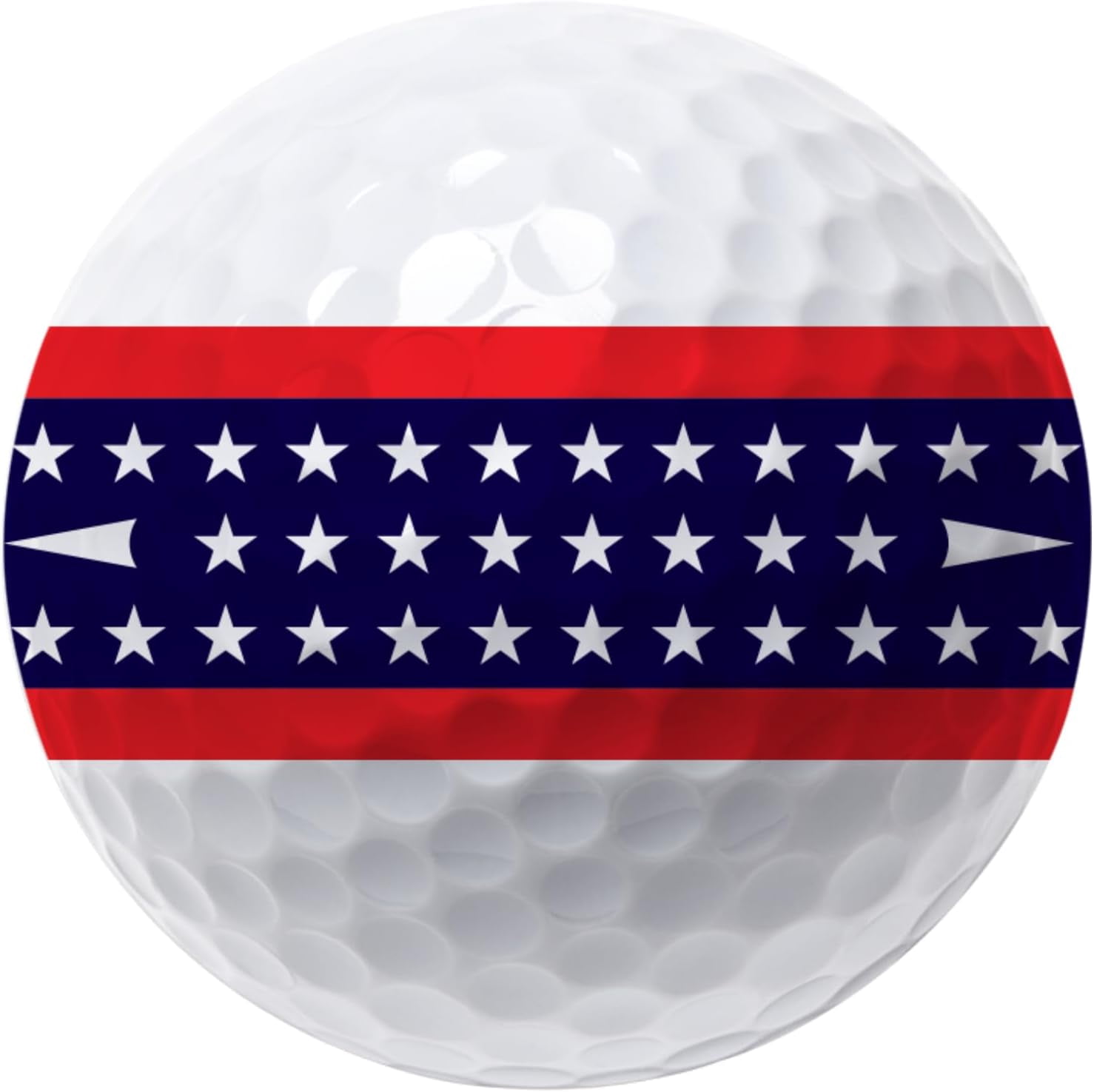 Volvik Vista3 360° USA Patriot Edition Golf Balls (One Dozen)