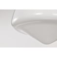 thumbnail image 2 of Zylo 11 in. 1-Light Indoor Brass Finish Semi-Flush Mount Ceiling Light, 2 of 4