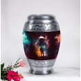 thumbnail image 4 of Cremation Astronaut Space Urns, Large Urns, Cremation Urn For Men & Women Ashes, Suitable For Adult Human Ashes, Funeral Urns For Ashes For Dad, 10-inch Size For Burial Or Memorial Urn For Mom Ashes, 4 of 5