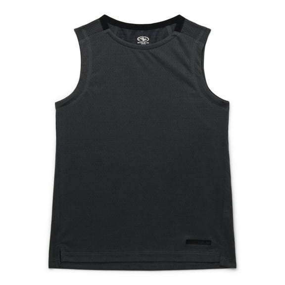 Athletic Works Boys Active Muscle Tank Top, Sizes 4-18 & Husky