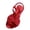 Red, variant on AUDeals Women’s Ankle Strap Bowknot Flat Sandals Open Toe Dressy Slip On Summer Beach Holiday Casual Shoes (White, 9.5)