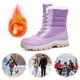 thumbnail image 4 of Botas Cálidas Invierno Nieve Impermeables para Exteriores Con Forro Piel Mujer, 4 of 9