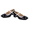 thumbnail image 2 of Zapato elegante, zapato de cabeza cuadrada, zapato con hebilla suave para mujer, zapato de cabeza cuadrada, grado profesional, 2 of 9