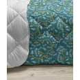 thumbnail image 3 of Yellow and Blue Down Alternative Comforter, Tropical Beak Birds Composition on Dotted Night Backdrop, Microfiber Quilt for All Season, 5 Sizes, Charcoal Grey and Multicolor, by Ambesonne, 3 of 3