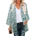 thumbnail image 1 of Nouveaux Hauts pour Femmes 2023 Grande Taille Mode Femme Manches Longues Col Rond Blouse Imprimée Automne Pull Décontracté Hauts Manches Longues pour Femmes, 1 of 5