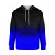thumbnail image 3 of Sudadera con capucha para hombre, informal, a la moda, con cremallera, estampado degradado, manga larga, sudadera con capucha, blusa de poliéster para hombre, 3 of 4