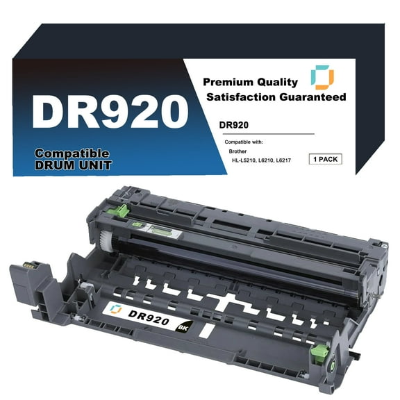 DR920 Drum Unit Replacement Compatible for Brother DR920 1 Pack to use with HL-L5210DN, HL-L6210DW, HL-L6217DW, HL-L6310DW, DCP-L5510DN, MFC-L5710DN, MFC-L5915DW, MFC-L6810DW Printer