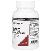Kirkman Labs DMG (Dimethylglycine), 125 mg, 100 Capsules