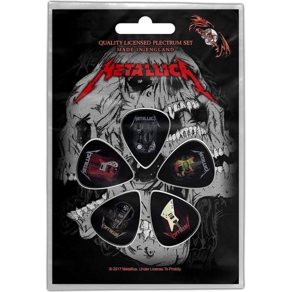 Metallica - Guitars - Guitar Picks (Set of 5)