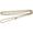 Bronze, variant on Ball Chain Dog Tag Necklace - 4 and 24 Inches Long - 2.0 or 2.4mm Bead Size - Matching Connector - Adjustable Metal Bead Chain