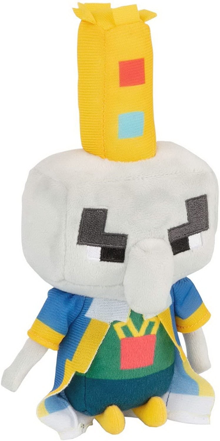 Multi-Colored 7" NEW JINX Minecraft Happy Explorer Drowned Plush Stuffed Toy 
