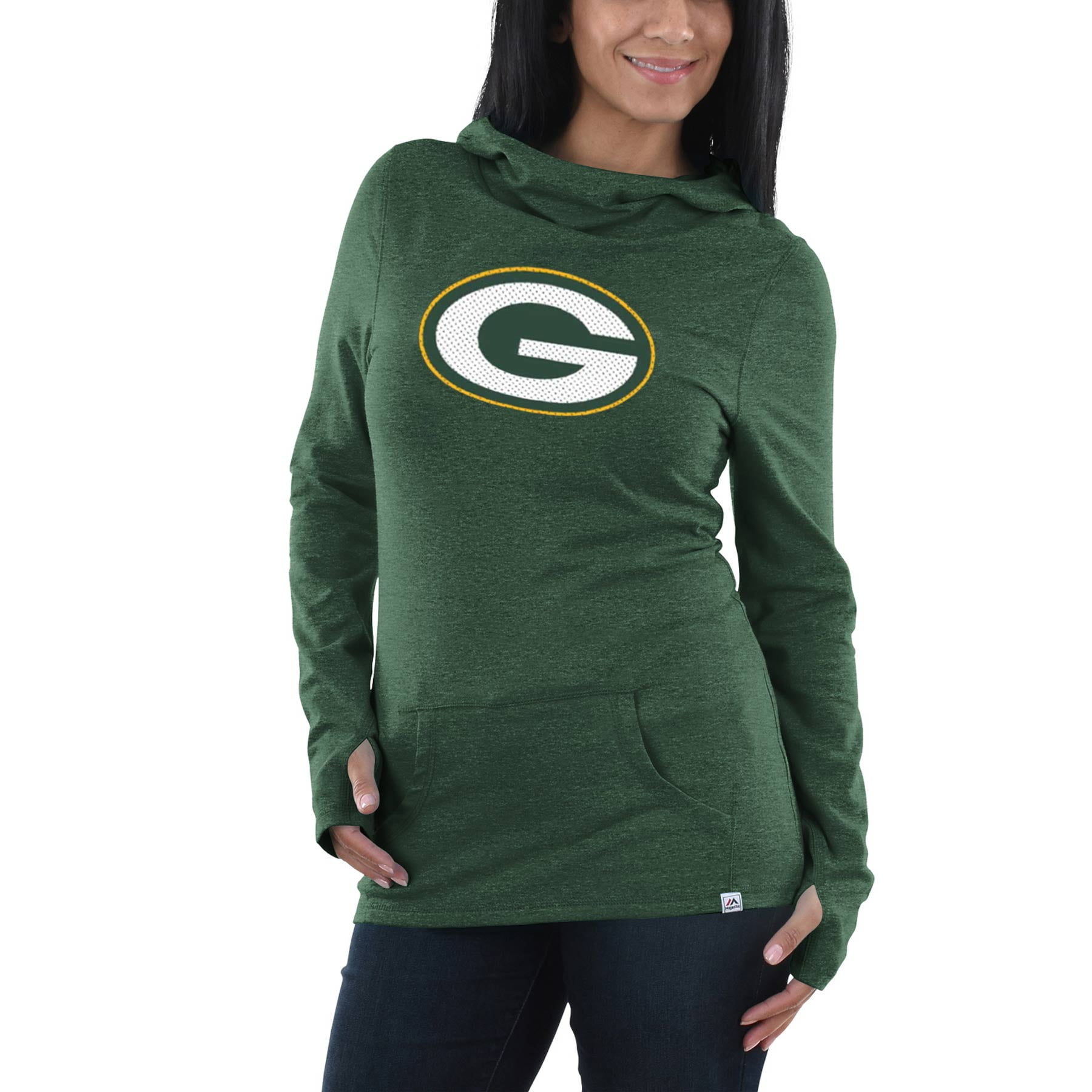 Play Pullover Hoodie - Heathered Green 