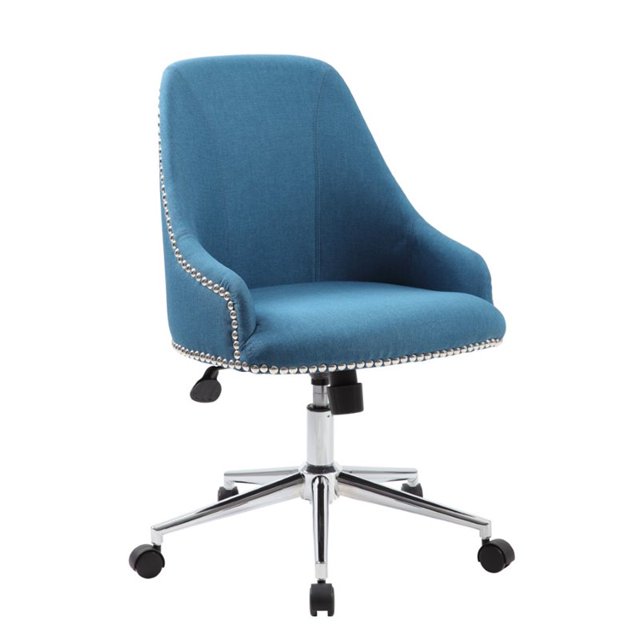 Scranton Chaise de Bureau & Co en Bleu Paon